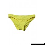 Bar III Solid Cheeky Runched Back Hipster Bikini Bottoms Pineapple  B06Y66SMWY